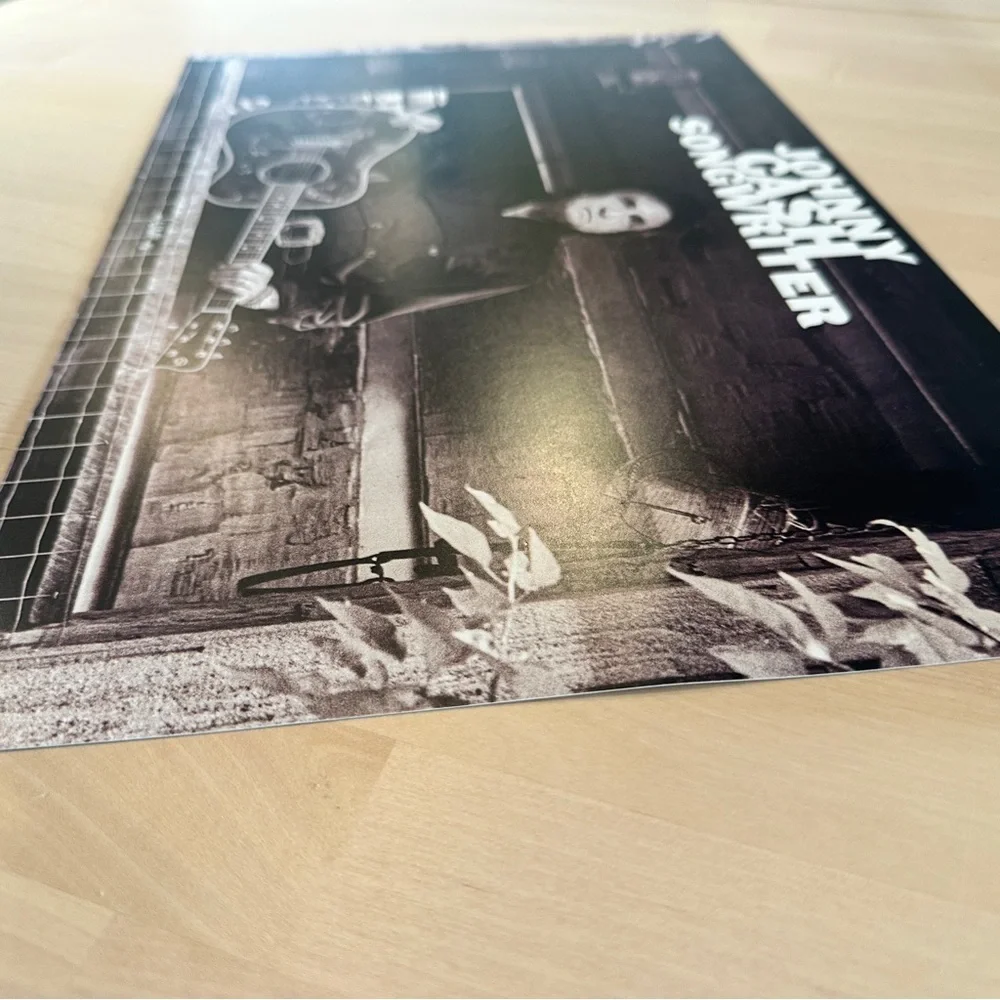 Johnny Cash 'Songwriter' promo Wall Poster 17”/11”